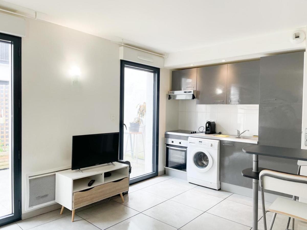 003 - Appartement Moderne Et Terrasse - Jeanne D'Arc, Toulouse Eksteriør billede
